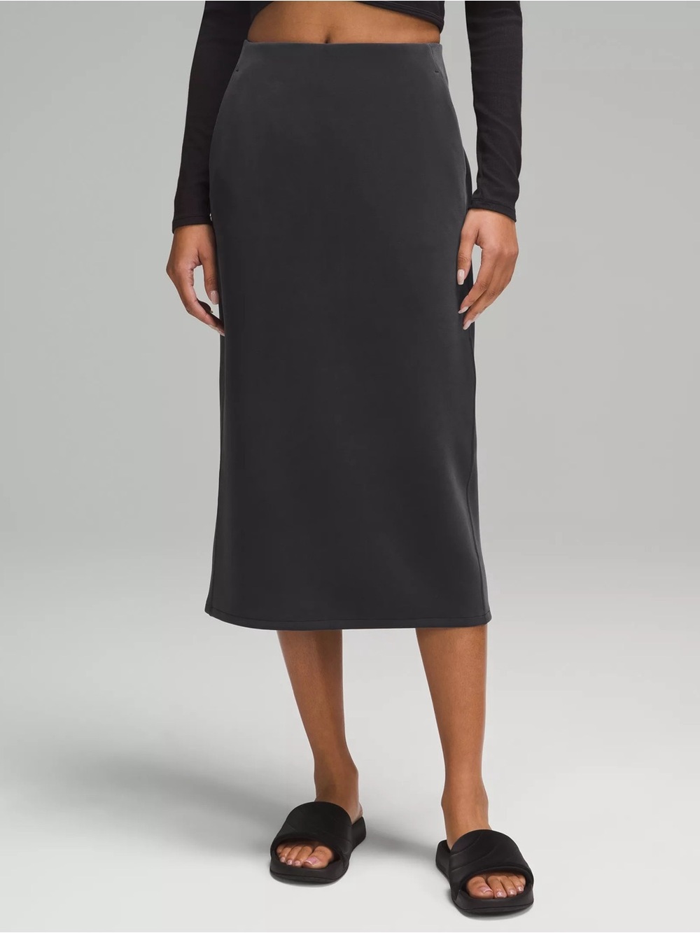 lululemon Softstreme High-Rise Midi Skirt size 6